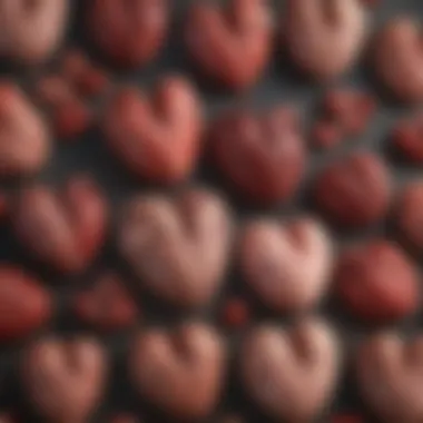 Different types of heart tumors displayed