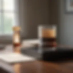 Ancestry DNA testing kit on a table