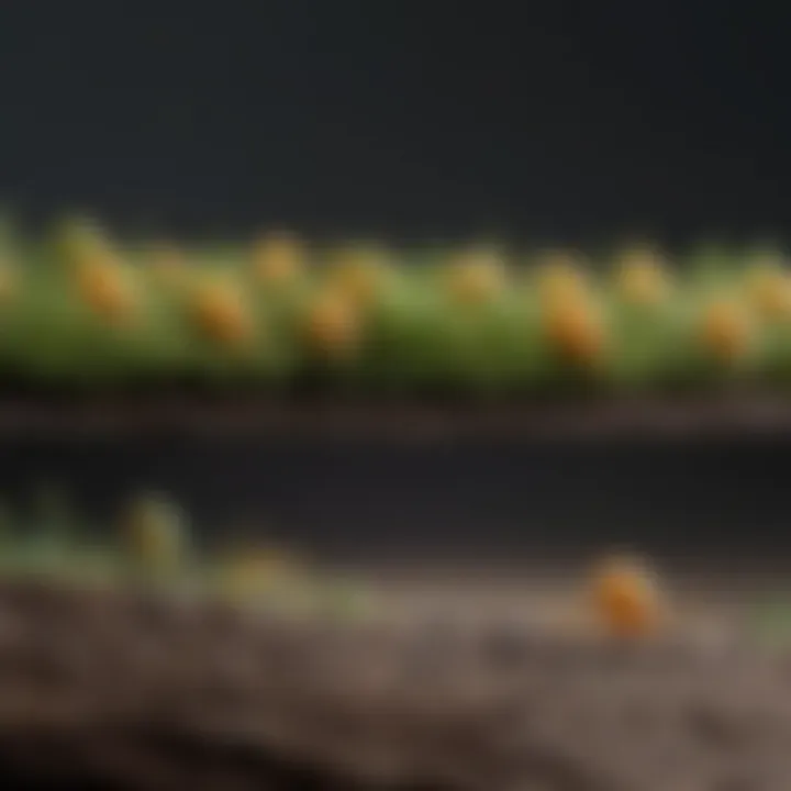 Life cycle diagram of aphids depicting stages from egg to adult