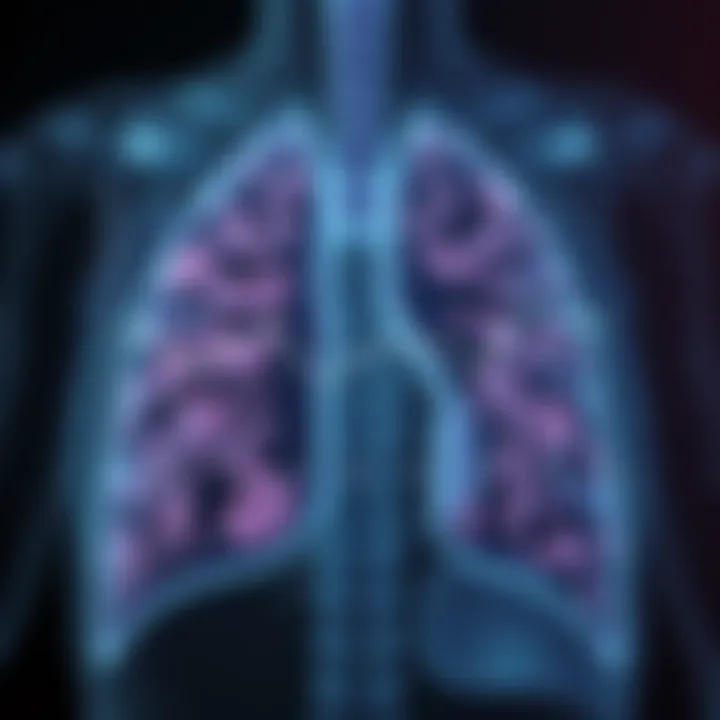 Graph showing prevalence rates of asymptomatic pneumonia