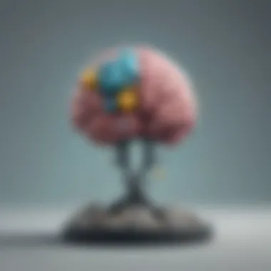 The Role of Neurotransmitter Balance in Mental Health Conceptual illustration of mental health and neurotransmitter balance