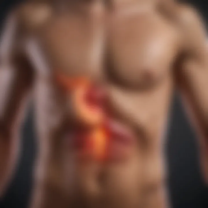 Graphic representation of management strategies for ischemia