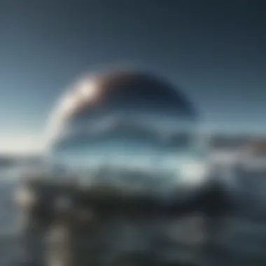 Gravitational Forces and Ocean Tides Graphical representation of gravitational forces affecting ocean tides