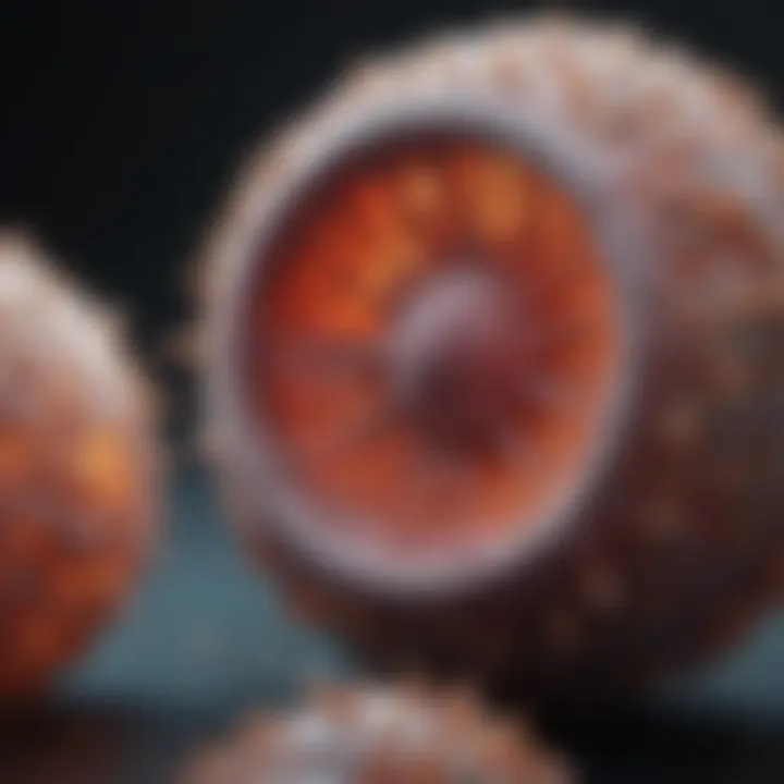 Diagram illustrating the role of cell death in immune responses