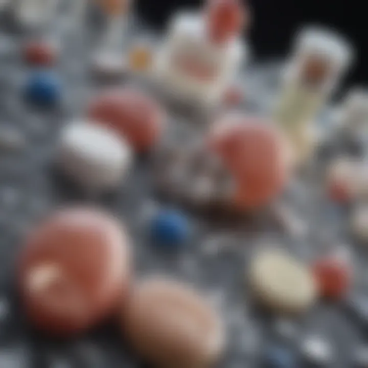 Graphic representation of medication mechanisms