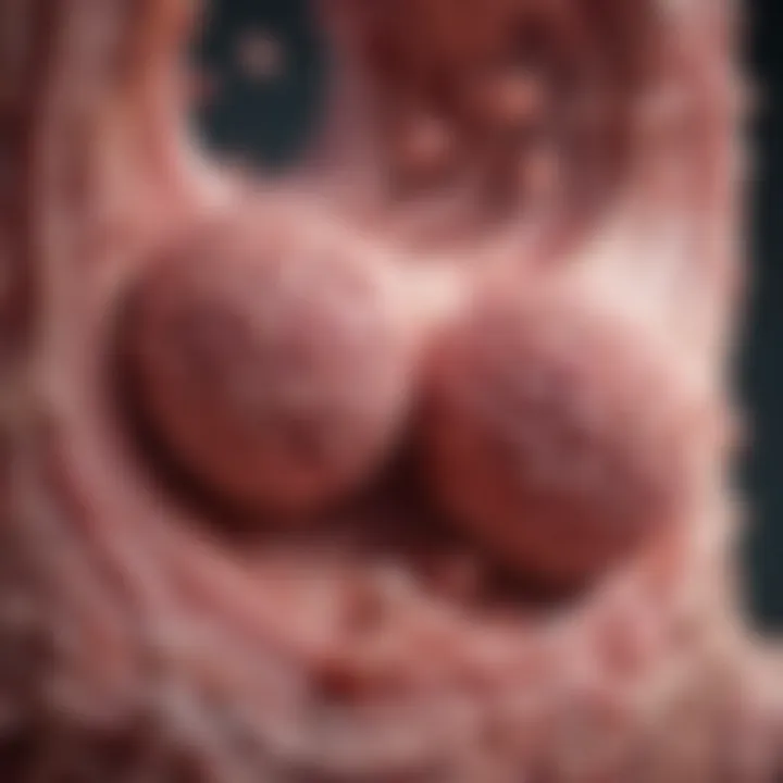 Illustration of lipid accumulation in tissues