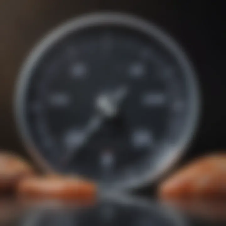 Infographic highlighting implications of fasting leptin test results