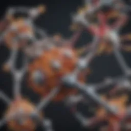 Illustration depicting the molecular structure of glycans