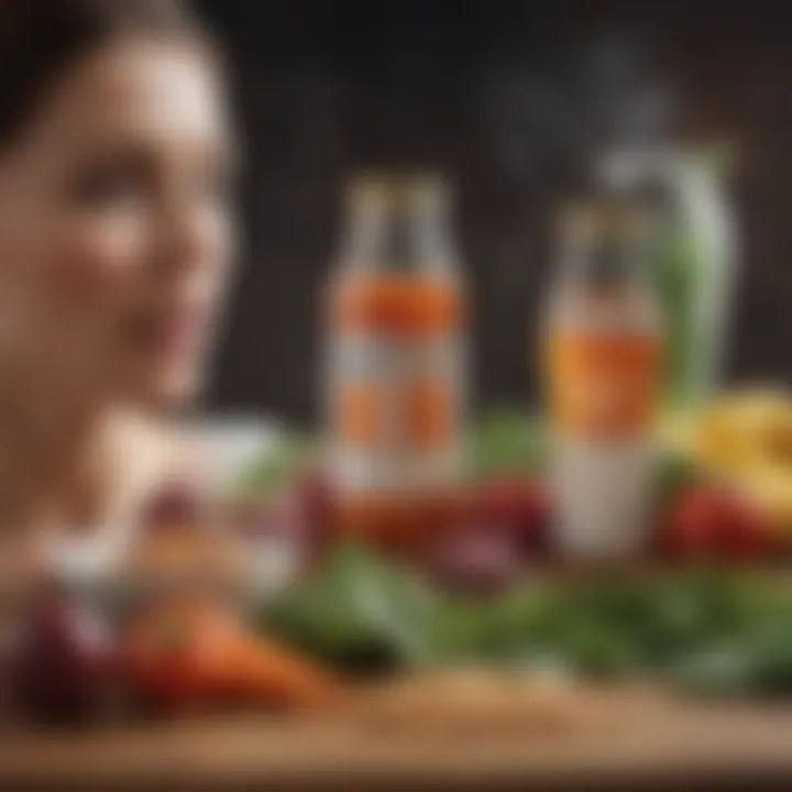 An educational infographic highlighting the health benefits of a lacto vegetarian diet
