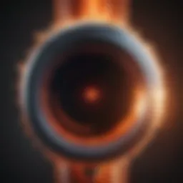 Illustration of laser-induced plasma formation