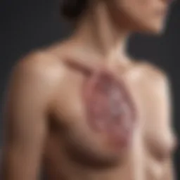 Detailed infographic of lung cancer stages and their impacts on prognosis