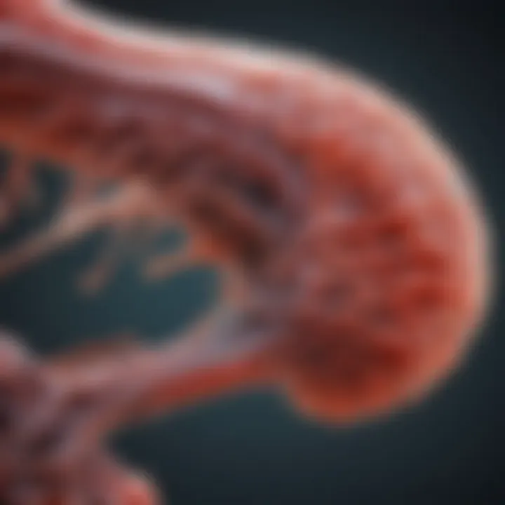 Diagram illustrating the biological mechanisms of demyelination.
