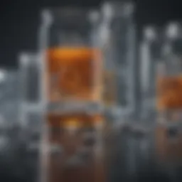 Illustration representing the stages of pharmaceutical development