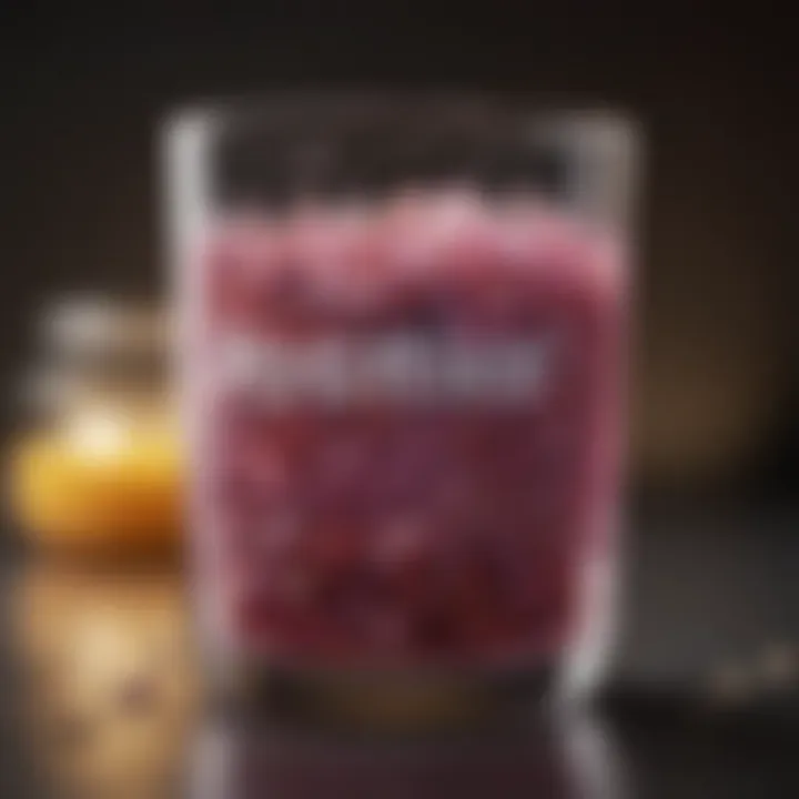 Visual representation of health benefits linked to probiotics
