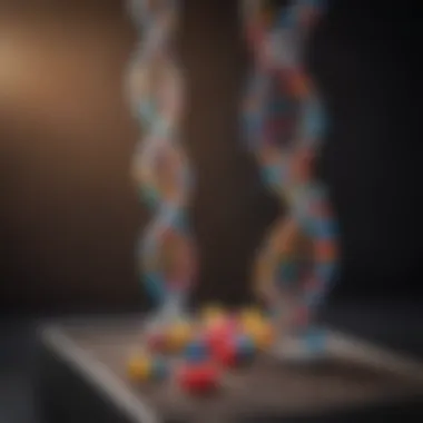Nucleotide Composition: Building Blocks of Life Diagram explaining nucleotide composition in DNA