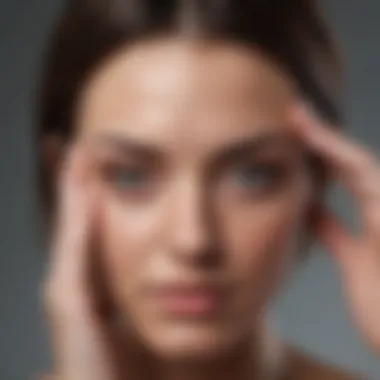Diagram illustrating treatment options for migraines