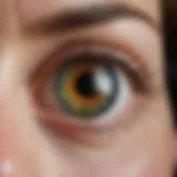 Visual representation of corneal topography via Pentacam technology