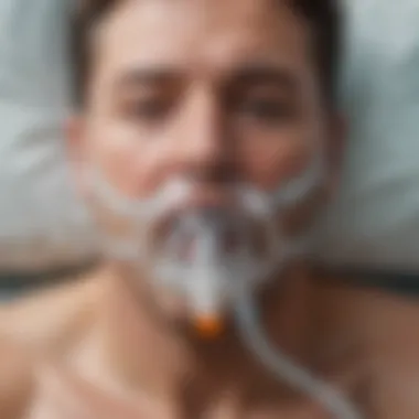 Visual representation of intervention strategies for managing obstructive sleep apnea