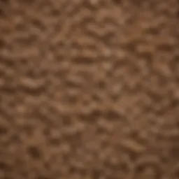 Close-up view of wood pellets showcasing their texture and structure